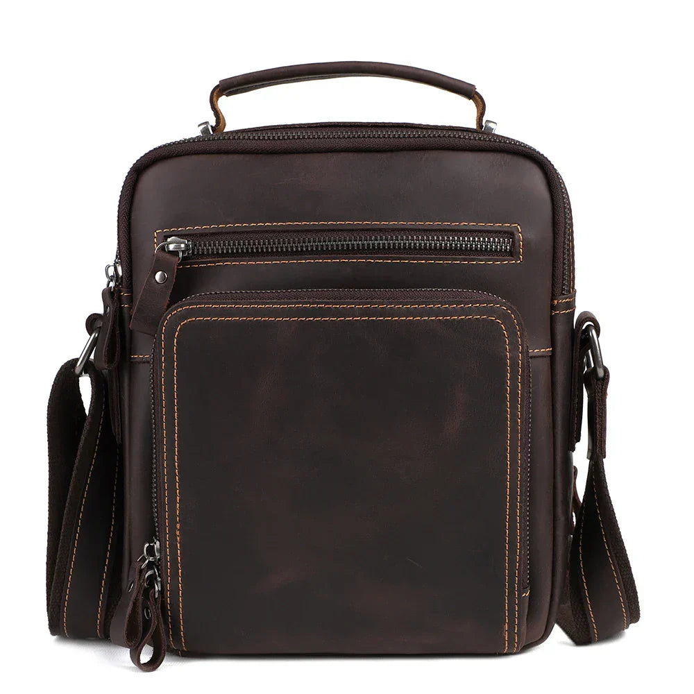 Mochila em Couro Genuíno em Vaca - Joyir Premium