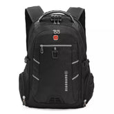 Mochila Grande XIAOBANG Para Notebook Impermeável Com Cadeado Entra USB/Fone
