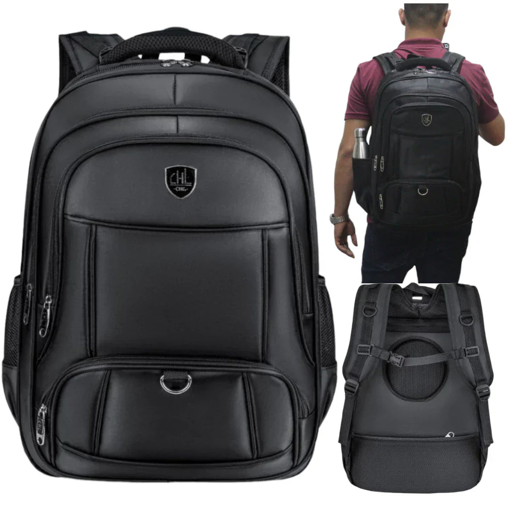 Mochila Masculina CHL Reforçada Grande 60L Impermeável Camping