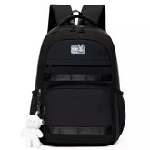 Mochila Feminina Little Rabbit Para Faculdade e Escolar Com Chaveiro