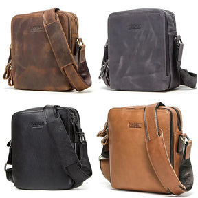 Mochila em Couro Genuino - Contacts Premium