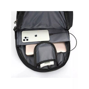 Mochila Grande XIAOBANG Para Notebook Impermeável Com Cadeado Entra USB/Fone